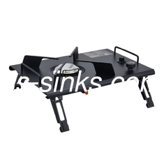 Grill de Grelha de Carvão Portátil 2 Prateleiras laterais e Equipamento de Grelha ao Ar Livre Personalizado OEM ODM