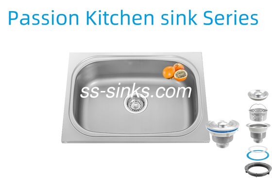 Lave de cozinha de aço inoxidável de esquina moderna A mistura perfeita de estilo e função com equipamento de montagem incluído