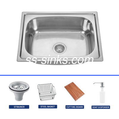 Banheira de cozinha de aço inoxidável sobressalente personalizável