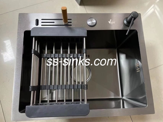 Finish polonês Topmount Lava-louças de cozinha com 1 tigela OEM dimensões exteriores incluídas
