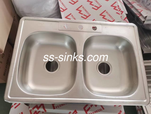 Topmount Stainless Steel Apron Sink A combinação definitiva de estilo e função
