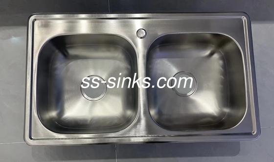 Topmount Stainless Steel Apron Sink A combinação definitiva de estilo e função