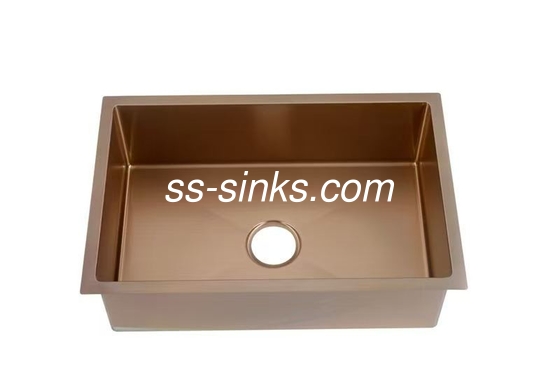 Armário de bronze submontado Lava-louças de cozinha de aço inoxidável com tamanho interno OEM