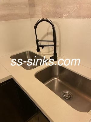 Armário Submontado Cozinha de aço inoxidável Laveira 220mm Profundidade Para Fornecedores de Laveira e Profundidade do Produto 220mm