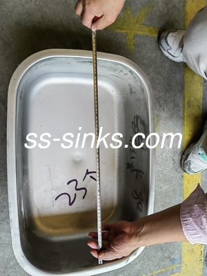 Armário Submontado Cozinha de aço inoxidável Laveira 220mm Profundidade Para Fornecedores de Laveira e Profundidade do Produto 220mm