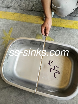 Armário Submontado Cozinha de aço inoxidável Laveira 220mm Profundidade Para Fornecedores de Laveira e Profundidade do Produto 220mm