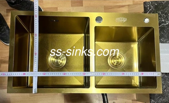 780*430mm etc Construção moderna Rectangular Laveira de cozinha Inoxidável