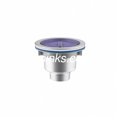 Submontado Laveira feita à mão Double Bowl 220mm profundidade da tigela e instalação conveniente