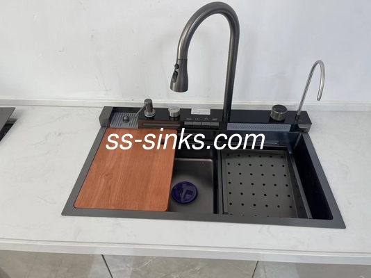 1 recipiente de montagem superior Lavabo em 33 * 22 polegadas de tamanho para organização da cozinha