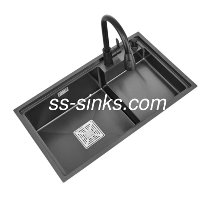Lave de cozinha de aço inoxidável de esquina moderna combinação perfeita de estilo e função com hardware de montagem incluído