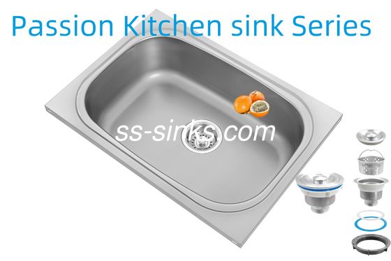 Lave de cozinha de aço inoxidável de esquina moderna A mistura perfeita de estilo e função com equipamento de montagem incluído