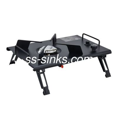 Grill de Grelha de Carvão Portátil 2 Prateleiras laterais e Equipamento de Grelha ao Ar Livre Personalizado OEM ODM