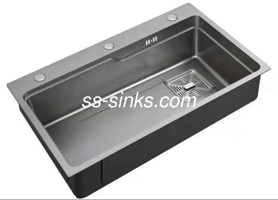100% dissipadores de aço inoxidável feitos a mão à moda retangular Topmount