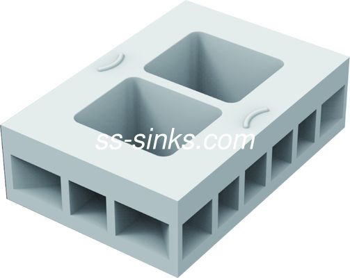 OEM de fundição de aço ISO9001 do molde da banca da cozinha de Undermount