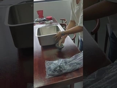 41*41cm Quadrado de aço inoxidável