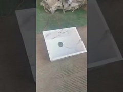 Modo de produção feito à mão Montador superior da pia de cozinha com estilo de design moderno